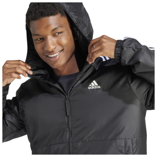 Adidas Ανδρικό μπουφάν Essentials 3-Stripes Insulated Hooded Jacket Adidas Ανδρικό μπουφάν Essentials 3-Stripes Insulated Hooded Jacket